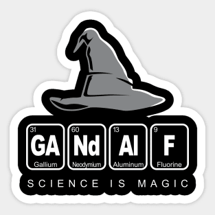 Science is Magic Sticker